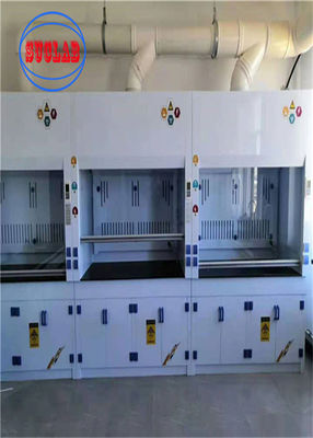 Buon prezzo Laboratorio Pp Cappuccio chimico con 220V di tensione - 400m3/h di flusso d'aria in linea