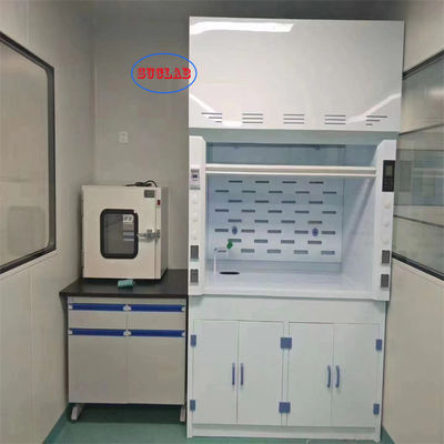 Buon prezzo 400m3/h Flusso d'aria PP Cappuccio chimico Cappuccio di laboratorio Cappuccio per garantire un ambiente di lavoro pulito e sano in linea