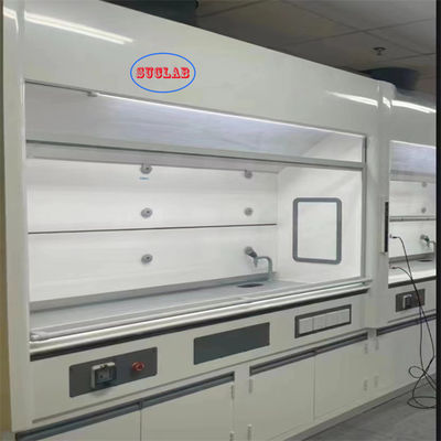 Buon prezzo Sistema di controllo microcomputer Cappuccio chimico di fumo Pp Gabinetto di ventilazione per un funzionamento efficiente in linea