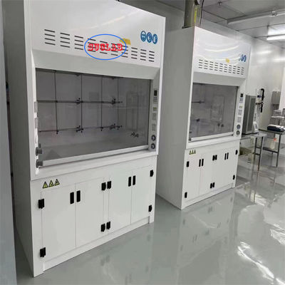 Buon prezzo Cappucce chimiche bianche su misura con scrubber Flusso d'aria 400m3/h Per laboratorio scolastico e ospedaliero in linea