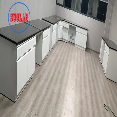 Buon prezzo Inserzione Manicotto in lega di alluminio Banchi di laboratorio di chimica con DTC 16-inch tre sezioni silenzioso in linea