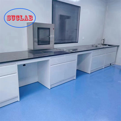 Buon prezzo Arredamento di laboratorio su misura rivestito con polvere epossidica rettangolare o superiore in linea