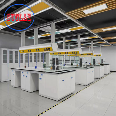 Buon prezzo Tavolo di laboratorio di chimica di tutto l'acciaio rettangolare o personalizzato in linea
