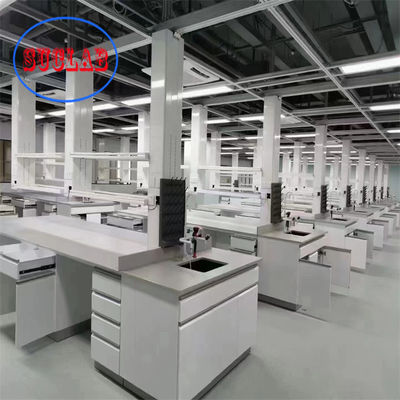 Buon prezzo Banchi di laboratorio versatili Mobili di laboratorio chimici con scatola a prova di schizzi Copertura di protezione Punti a seggio fenolici in linea