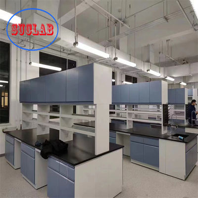 Buon prezzo Panchina di laboratorio in acciaio di legno Dimensioni personalizzabili L*1500/750 W *800 /850 mm H in linea