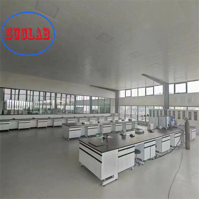 Buon prezzo Banchetto di lavoro per laboratorio di chimica del legno con piede regolabile in nylon in linea