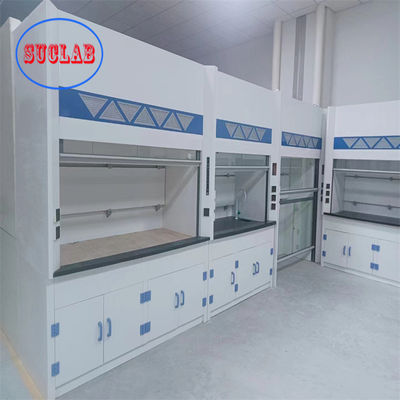 Buon prezzo Controllo del fumo per laboratorio blu Armadio Cappucci di fumo per acido cloridrico per manipolazione sicura di sostanze chimiche in linea