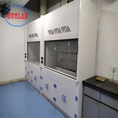 Buon prezzo Armadio di laboratorio a prova di fumo chimico con sistemi di scrubber touch screen in linea