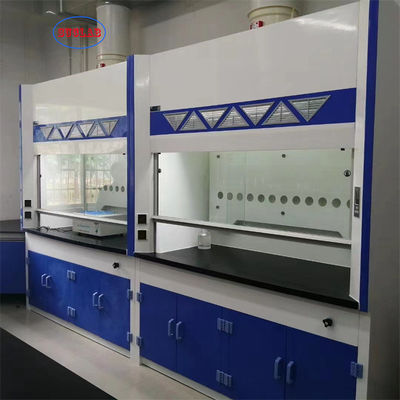 Buon prezzo Armadio di fumo di laboratorio a flusso d'aria verticale con lavaggio dei fumi in linea