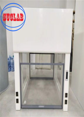 Buon prezzo Armadio di fumetti di laboratorio ad alta sicurezza con rubinetto a gas e soffiatore anti-corrosione PP in linea