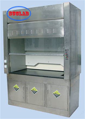 Buon prezzo Cappotto di fumo a condotto bianco Armadio di fumo di laboratorio Prezzo con pannello di controllo digitale in linea