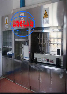 Buon prezzo Apparecchiature per il commercio con cappuccio di laboratorio a condotti con sistema di ventilazione a condotti in linea