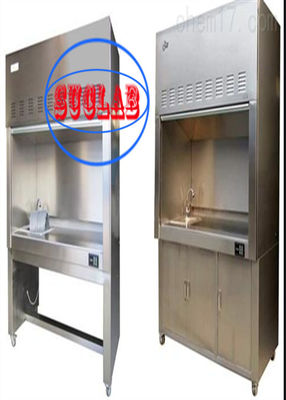 Buon prezzo Metodo di controllo manuale Cappuccio di fumo di laboratorio con condotti facili da sentire e allarmi visivi in linea