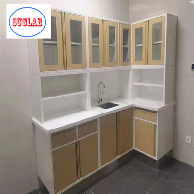 Buon prezzo Ospedale Arredamento di laboratorio Montaggio a parete Ospedale Clinica Arredamento Dispositivo Armadio 5 anni Garanzia in linea