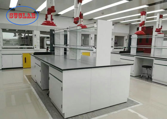 Buon prezzo Struttura montata a pavimento Stazione di lavoro di laboratorio in acciaio per l'uso nelle sale strumentali in linea