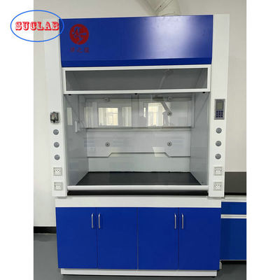 Buon prezzo Cappuccio di laboratorio blu scuro con soffiatore a basso rumore per sistema di ventilazione in linea
