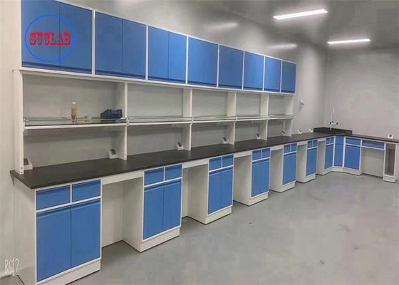 Buon prezzo Banchi di laboratorio di chimica rettangolare Mobile di laboratorio Hong Kong con DTC 105\u00b0 Cerniera tampone in linea