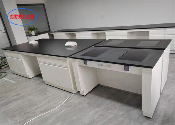 Buon prezzo Panchina da laboratorio personalizzabile Hong Kong con Silent Rail colori multipli e rubinetto in linea