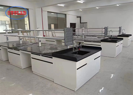 Buon prezzo Epoxy Resin Sink Chemistry Lab Bench Laboratory Furniture Manufacturer Vietnam Per governo e industria in linea