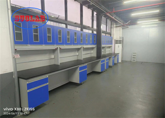 Buon prezzo Acciaio resistente alle sostanze chimiche Laboratorio di chimica del legno Banchetto di lavoro Laboratorio Stazione di lavoro Vietnam Resina fenolica o resina epossidica in linea