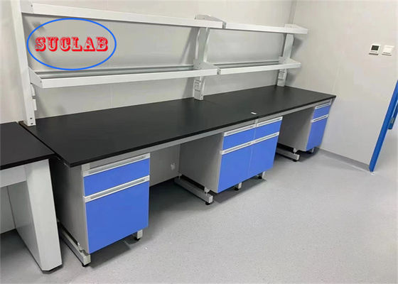Buon prezzo Laboratorio di chimica banco di lavoro resistente a sostanze chimiche Casework laboratorio Vietnam Assemblaggio richiesto con telaio C in linea