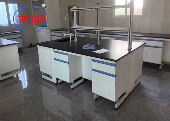 Buon prezzo Laboratorio di chimica banco di lavoro Thailandia con sicurezza Multiple armadi Materiali resistenti al fuoco DTC105 DEG Cerniere in linea