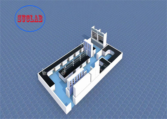 Buon prezzo Resistente alle sostanze chimiche C Frame Laboratorio di Chimica banco di lavoro Casework Laboratorio Indonesia con armadi multipli in linea