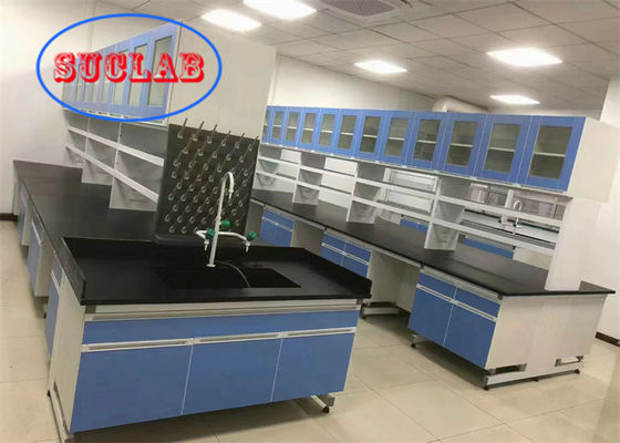 Buon prezzo Laboratorio di chimica resistente banco di lavoro laboratorio tavolo di lavoro Indonesia con superficie di lavoro di resina fenolica in linea