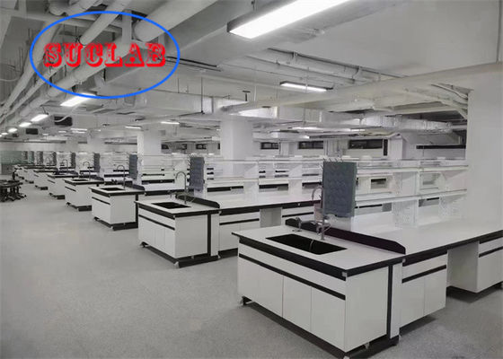 Buon prezzo Laboratorio di chimica della resina fenolica banco di lavoro laboratorio tavolo di lavoro Malesia Superficie di lavoro resistente con telaio in acciaio in linea