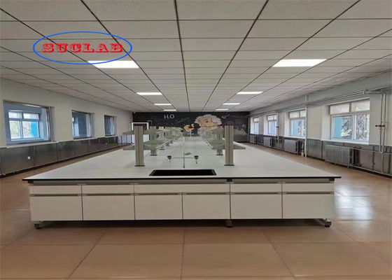 Buon prezzo DTC105 DEG attrezzature di laboratorio di chimica a cerniera banchi da lavoro protezione antincendio e banchi da lavoro a resina multipla in linea