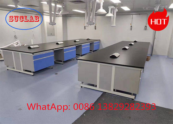 Buon prezzo Prezzo dei banchi di laboratorio resistenti ai prodotti chimici con tappi laminati a prova di corrosione in linea
