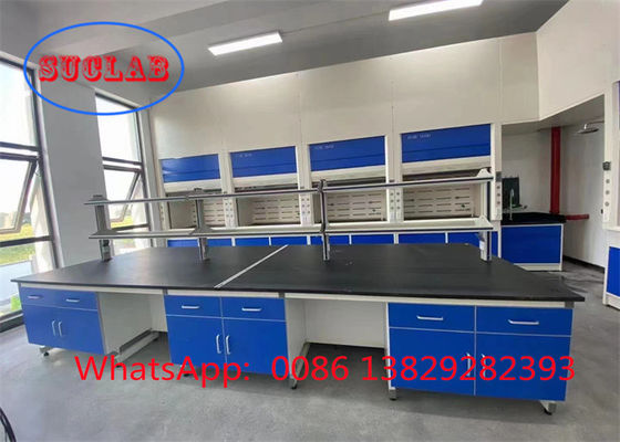 Buon prezzo Resistenza chimica Laboratorio di chimica Banchi di lavoro di laboratorio Stazioni di lavoro Eccellente servizio clienti e assemblaggio in linea