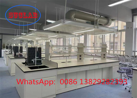 Buon prezzo Alcuni assemblaggi richiesti C telaio Banchi di laboratorio Banchi di lavoro resistenti al fuoco resistenti ai prodotti chimici superfici di lavoro laminate in linea