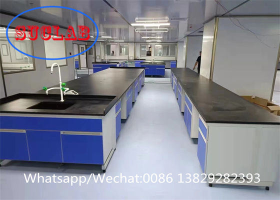 Buon prezzo Acciaio Legno C Cornice Laboratorio di Chimica banco di lavoro di laboratorio tavolo di lavoro fabbricante con armadi multipli in linea