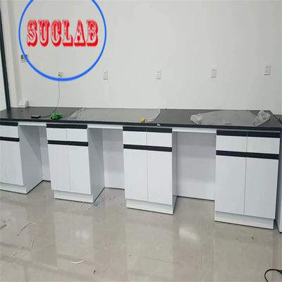 Buon prezzo Banchi di laboratorio modulari in legno di acciaio Hong Kong Maniglia condivisa in C e maniglia in lega di alluminio di inserimento in linea