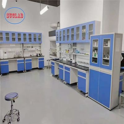 Buon prezzo Produttori di banchi di lavoro per laboratori di chimica ad alta sicurezza DTC105 DEG Cerniere e superficie di lavoro laminata resistente ai prodotti chimici per banchi di lavoro in linea