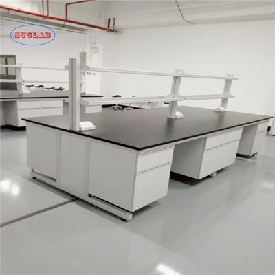 Buon prezzo C-frame Laboratorio di chimica Quotazione del banco di lavoro con resina fenolica o resina epossidica Worktop e materiali in acciaio inossidabile in linea