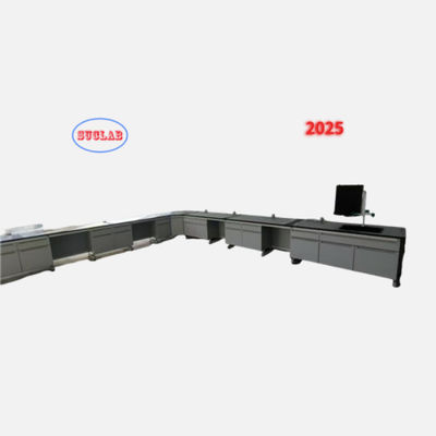 Buon prezzo Banchi di laboratorio di chimica e banchi di laboratorio di chimica Fornitori con superficie di lavoro laminata resistente a sostanze chimiche in linea