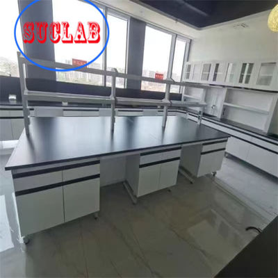 Buon prezzo Produttore di banchi di laboratorio di chimica Alta sicurezza ed efficienza con banchi di resina fenolica in linea