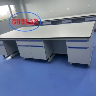 Buon prezzo Migliora le prestazioni del tuo laboratorio con legno di acciaio C-Frame Laboratorio di chimica Banchetto di lavoro Arredamento di laboratorio chimico in linea