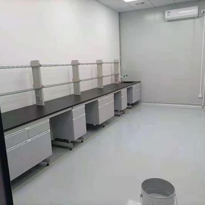 Buon prezzo Resina fenolica o resina epossidica Worktop Laboratorio di chimica Disegno di banco di lavoro con alcuni assemblaggio richiesto DTC105 DEG Cerniere in linea