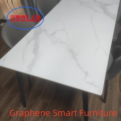 Buon prezzo Aggiornare il tuo mobile interno con elettricità Graphene riscaldamento ufficio tavolo da lavoro in linea