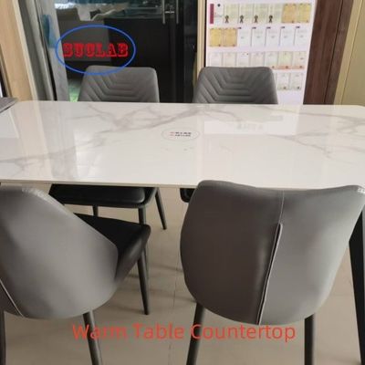 Buon prezzo Impostazione e organizzazione del banco di lavoro con 20 Pcs Graphene Heating Laboratory Furniture Countertop in linea