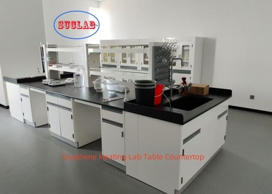 Buon prezzo Produttori professionali banco di laboratorio di chimica banco di laboratorio di riscaldamento di chimica banchi di laboratorio di Hong Kong multifunzionale e copertura di protezione in linea