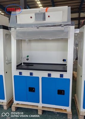 Buon prezzo Cappuccio filtro di superficie di lavoro in resina fenolica resistente alle sostanze chimiche per il livello di rumore ≤ 60 dB nella filtrazione dell'aria di laboratorio in linea