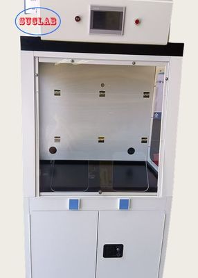 Buon prezzo Cappa aspirante da laboratorio con piano di lavoro in resina fenolica resistente agli agenti chimici per esperimenti in laboratorio, fabbrica, 1275mm*620mm*2060mm in linea