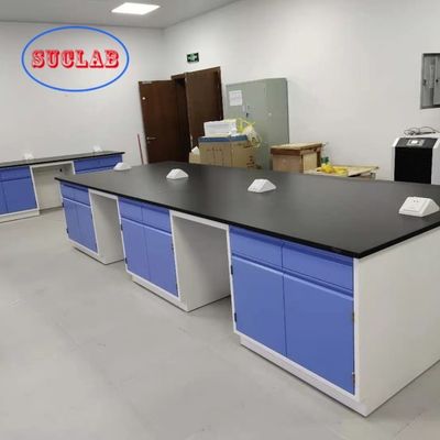 Buon prezzo Progettazione di banchi da laboratorio in acciaio con base completa in acciaio per laboratori scolastici in linea