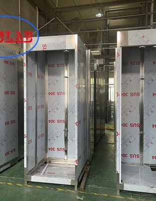 Buon prezzo Doccia di sicurezza ermetica di grado industriale con vaschetta lavaocchi in acciaio inossidabile e opzioni di scarico in linea