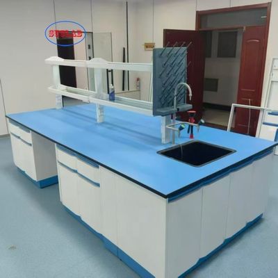 Buon prezzo Customizable Made Environmental Monitoring Station Lab Furniture with Drawer in linea