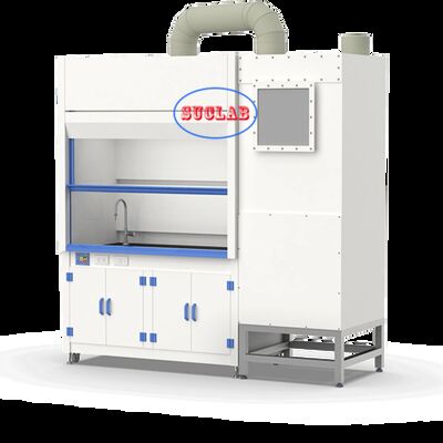 Buon prezzo Cappuccio a parete con depuratore di fumo Serbatoio di flusso d'aria 400 metri cubi all'ora Fornendo soluzioni di ventilazione chimica in linea